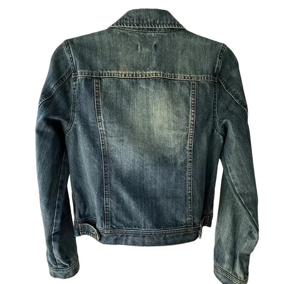MAISON JULES | NWOT | DENIM JEAN JACKET | SIZE: MEDIUM - Picture 8 of 12